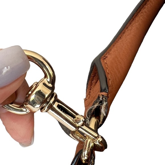 REBECCA MINKOFF Pebbled Leather Shoulder and/or crossbody bag fringe detail Boho - Picture 7 of 13